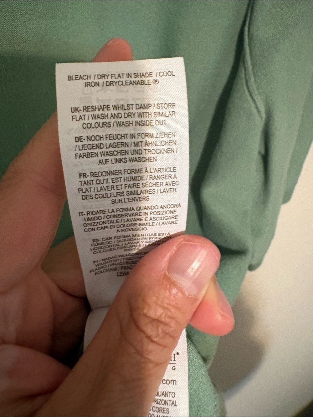 Boden Green Short Sleeve Cotton Crew Knit Top - Picture 7 of 11